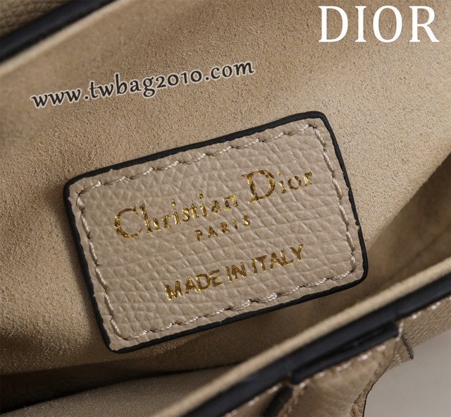 Dior专柜新款迪奥高仿原单长肩带大小号牛皮马鞍包手拎斜挎包 djfk1798